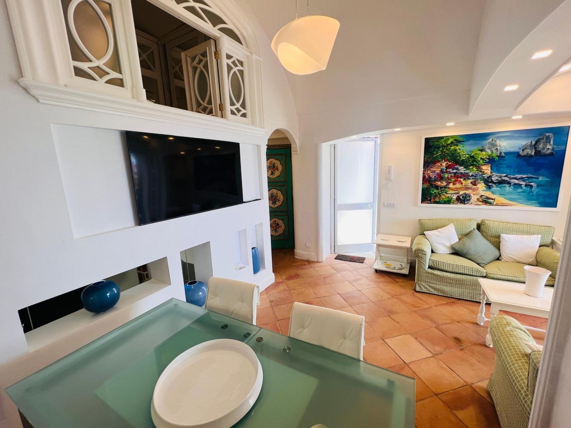 Apartamento Luxury House In Pompeiana Via Camerelle Con Terrazza Vista Mare