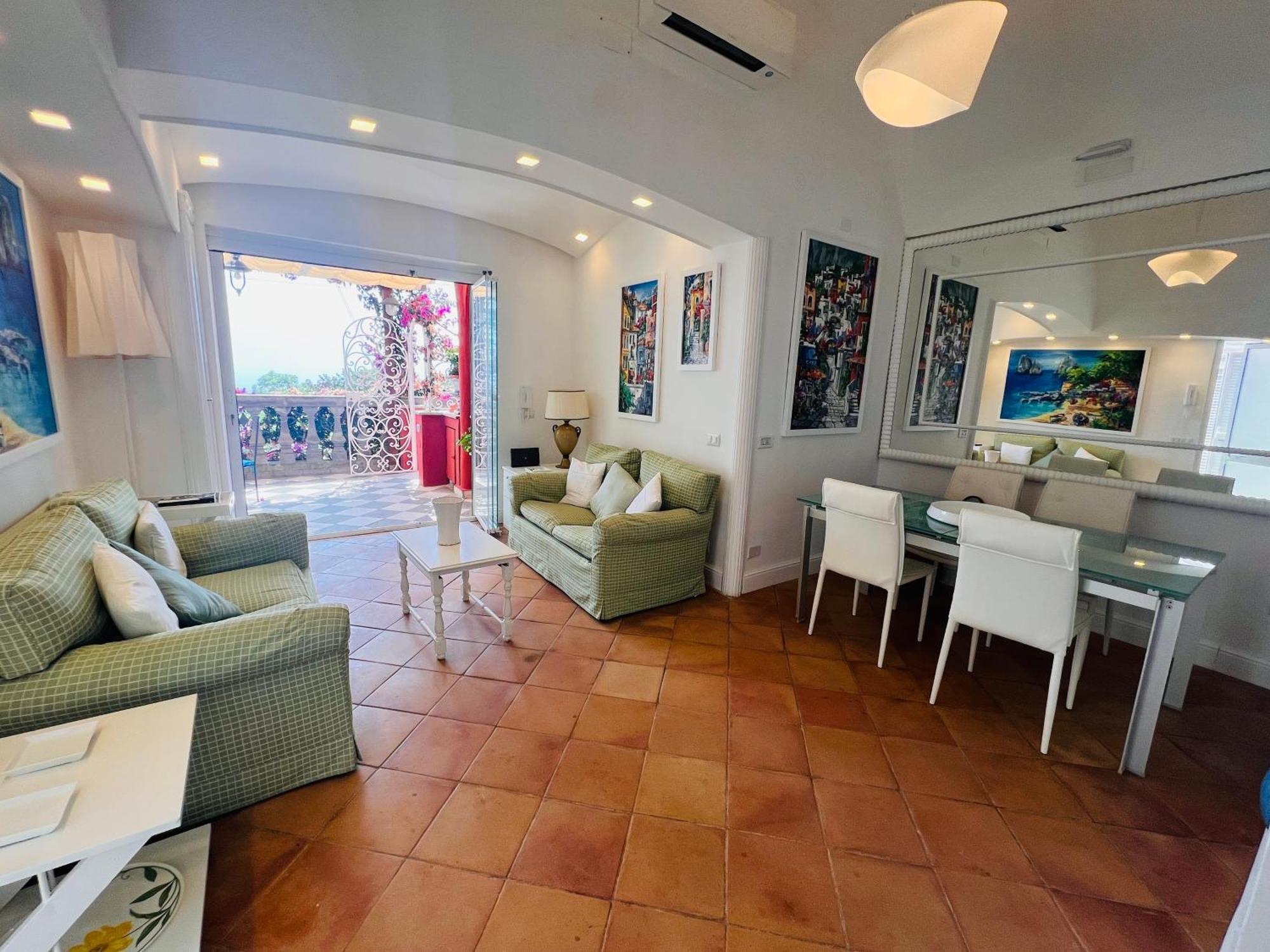 Luxury House In Pompeiana Via Camerelle Con Terrazza Vista Mare *