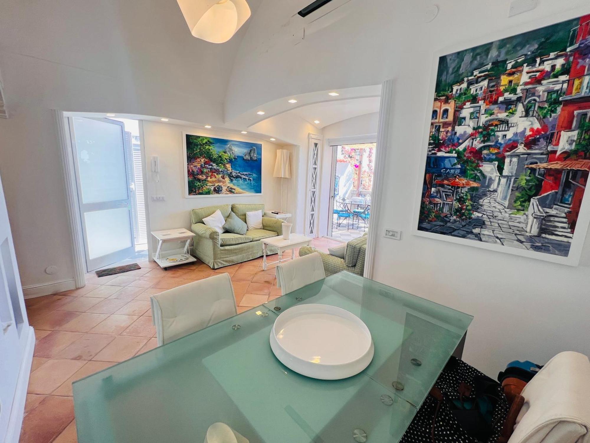 Apartamento Luxury House In Pompeiana Via Camerelle Con Terrazza Vista Mare