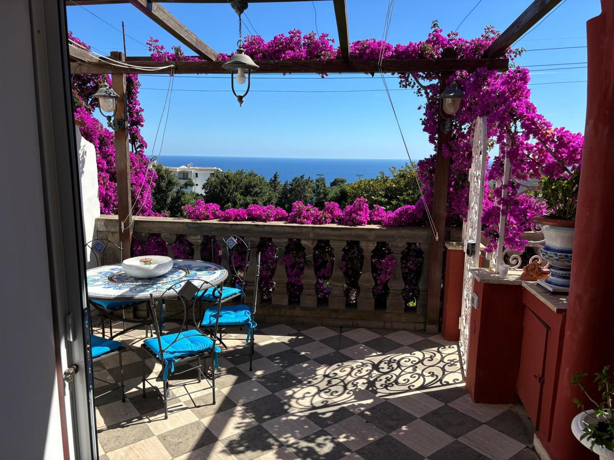 Apartamento Luxury House In Pompeiana Via Camerelle Con Terrazza Vista Mare Capri