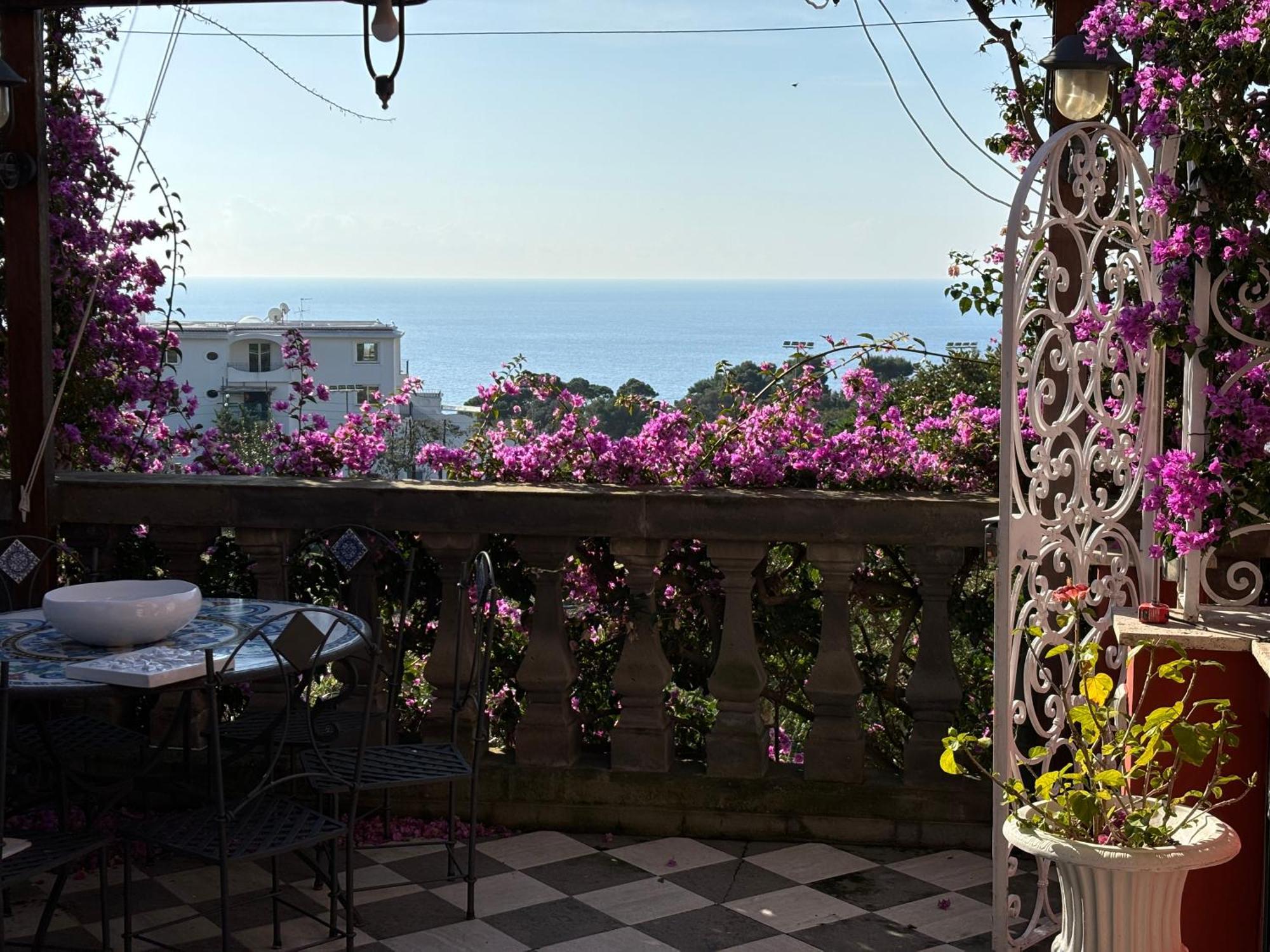 Luxury House In Pompeiana Via Camerelle Con Terrazza Vista Mare Capri