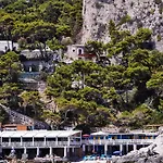 Villa Cisterna Capri, Private Beach Front Property With Pool