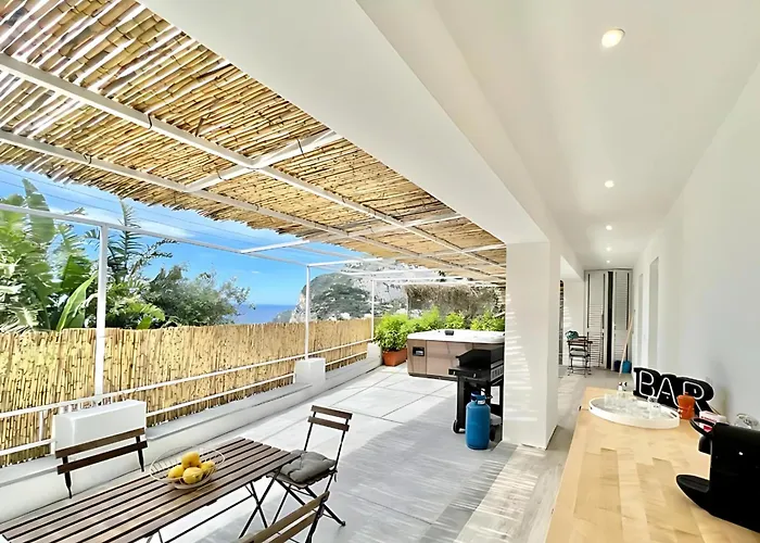 Casa Nannina - Seaview Terrace With Jacuzzi In Capri