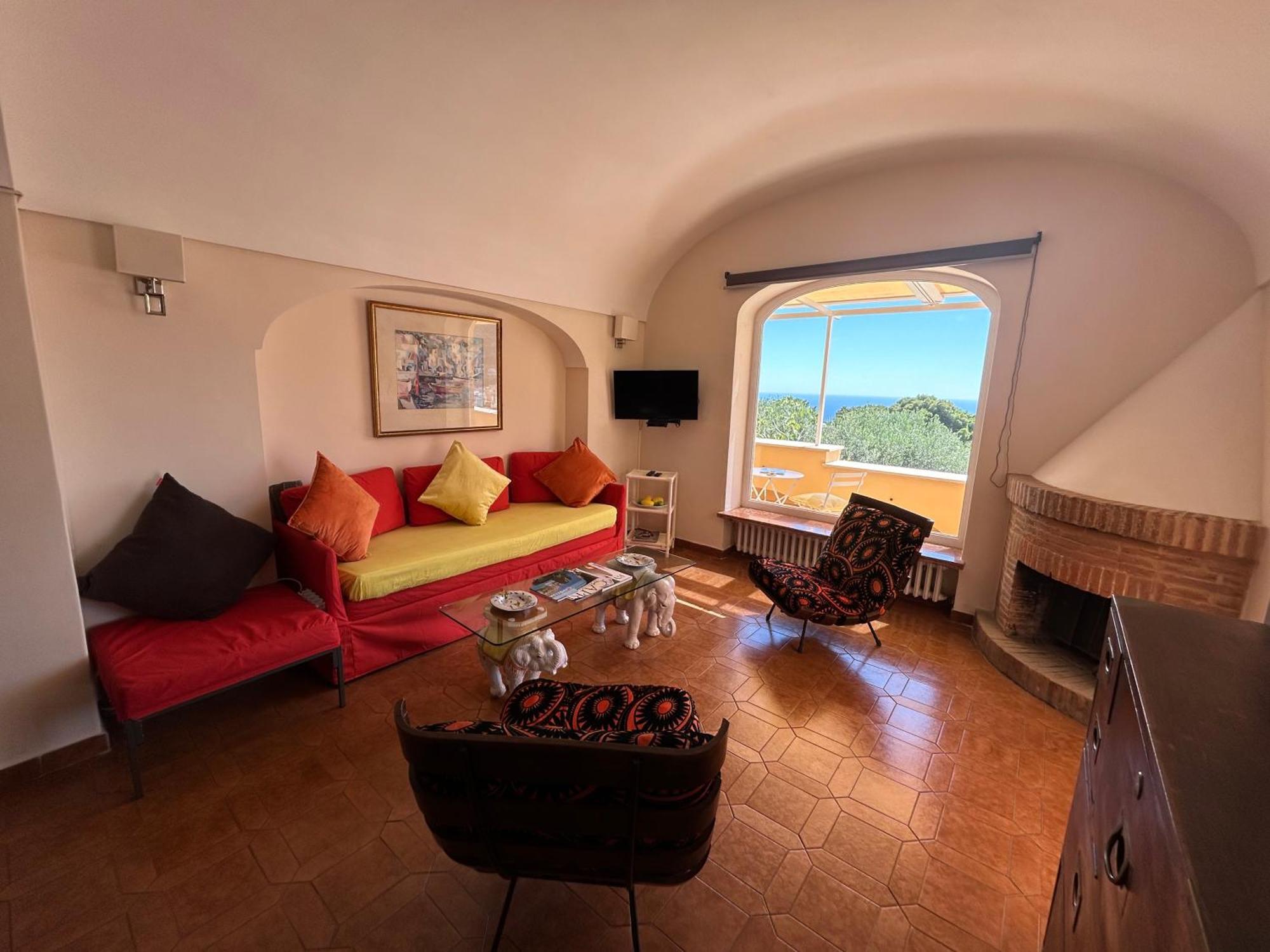 Private Sea View Con Terrazza E Giardino Apartment *